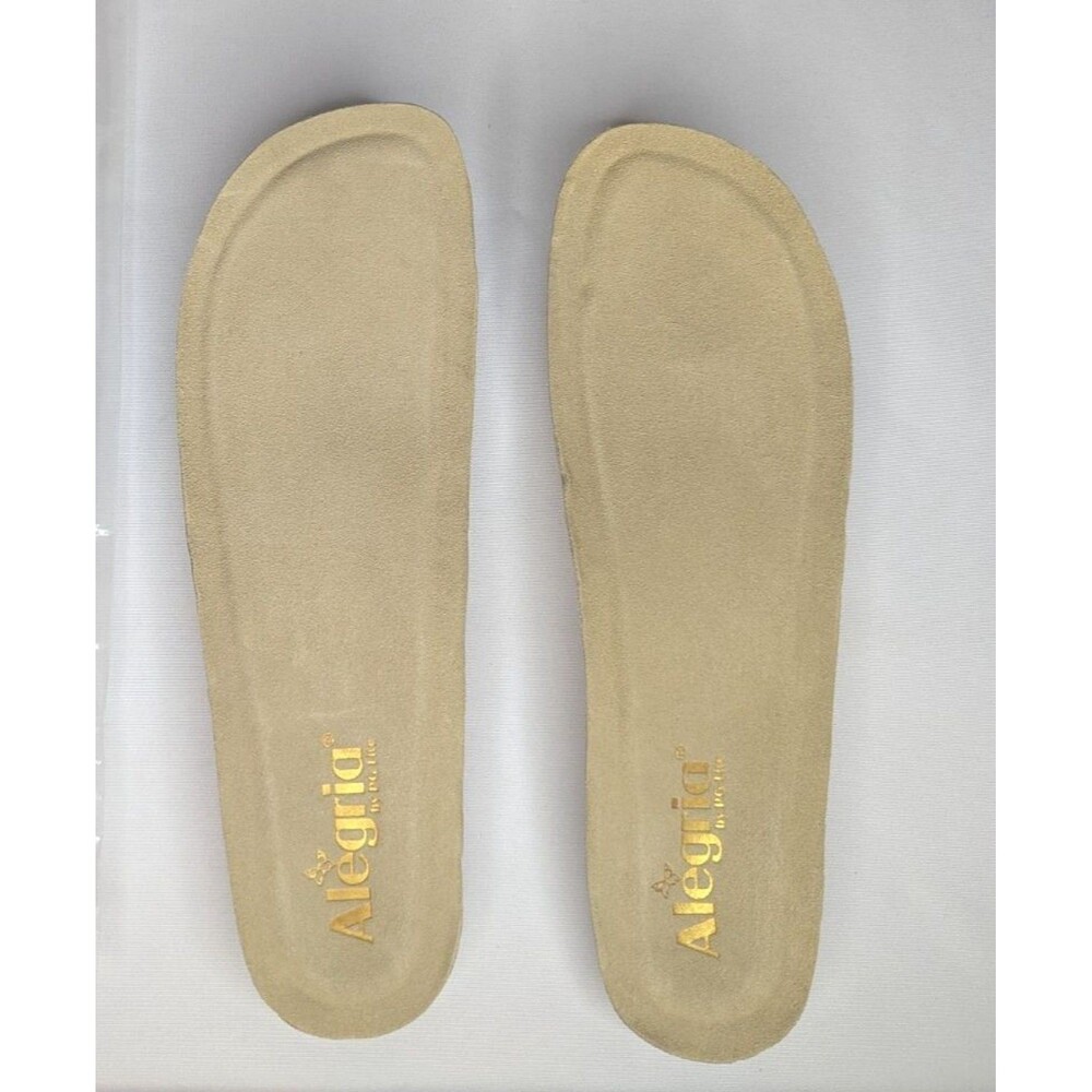 Alegria Replacement Insoles For Women - Size 40, Tan, Brand New!